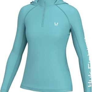HUK Icon X Hoodie, Fishing Shirt with Sun Protection for Women