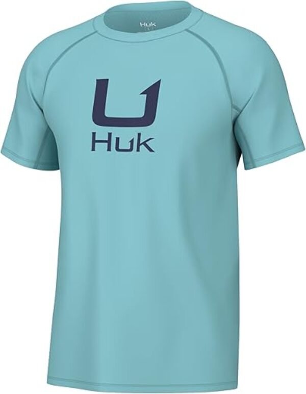 HUK Men's Icon X Crew, Short-Sleeve Performance Fishing Shirt