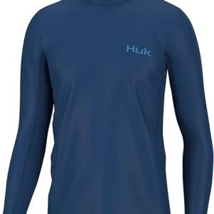HUK Men's Icon X Long Sleeve, Performance Fishing Shirt