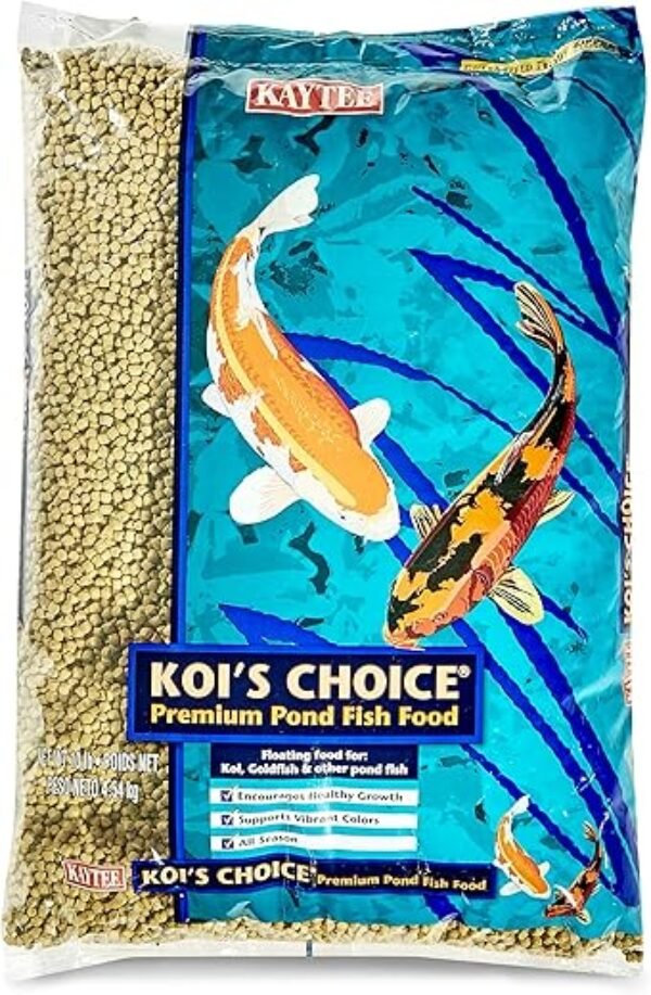 Kaytee Koi's Choice Koi Floating Fish Food, 10 Pound