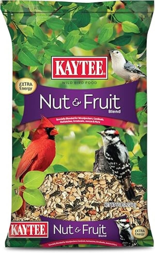 Kaytee Nut & Fruit Wild Bird Seed, 5 lb