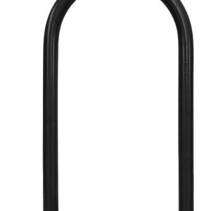 Master Lock Black Bike Lock with Key, Standard Size U-Lock for Bicycles and Other Outdoor Equipment, Anti-Theft Lock for Bikes, 8320D
