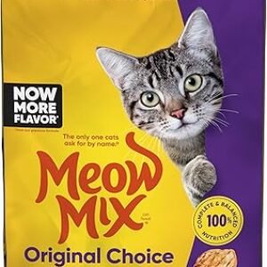 Meow Mix Original Choice Dry Cat Food, 6.3 Pound Bag