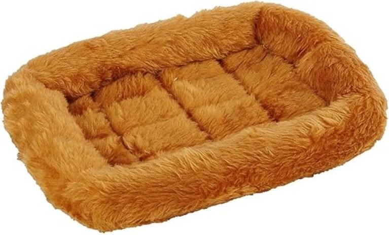 MidWest Homes for Pets 277192 Pet Crate Bed Cinnamon Fur for Pets (40218-CN)