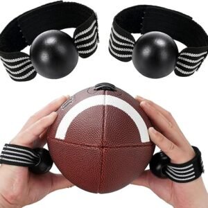 Nezylaf American Football Catching Trainer Band, Rugby Football Catching Receiver Trainers, Football Receiving Training, Volleyball Catching Training Hand Strap Beginner Practice Fingertip