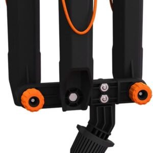 Pelican - Rocket Launcher Rod Holders - Adjustable 3 Rods Holder Fishing Poles - Universal Rod Holders, Black