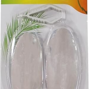 Penn-Plax Bird-Life (BA655) Natural E Cuttlebones | Enriched with Omega 3 and Vitamin B1 | Great for All Birds | 2 Cuttlebone Treats per Package