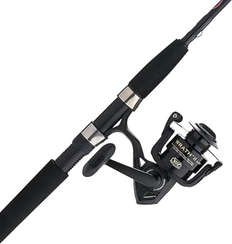 PENN Wrath II Spinning Reel and Fishing Rod Combo