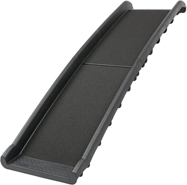 PetSafe Happy Ride Folding Pet Ramp, Portable Lightweight Dog Ramp for Cars, Trucks & SUVs