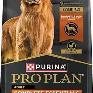 Purina Pro Plan Complete Essentials Shredded Blend Chicken and Rice Dog Food Dry Formula with Probiotics for Dogs - 35 lb. Bag