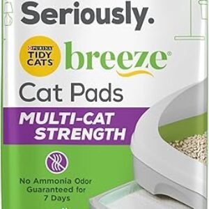 Purina Tidy Cats Cat Litter Breeze Pads Refill Pack Multi Cat Litter Pads - 8 ct. Bag