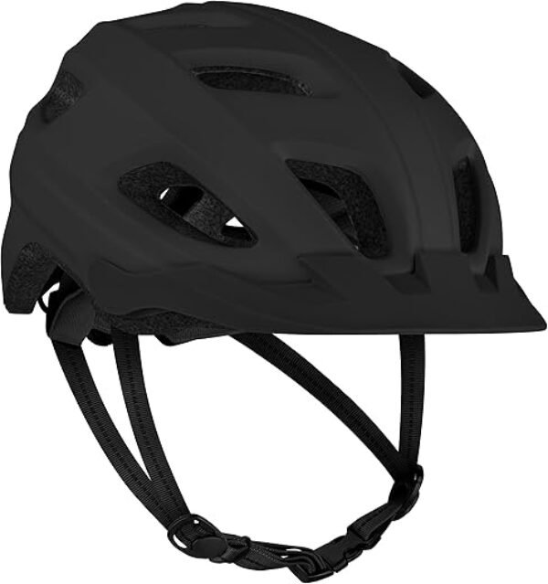 Retrospec Lennon Bike Helmet with LED Safety Light Adjustable Dial & Removable Visor