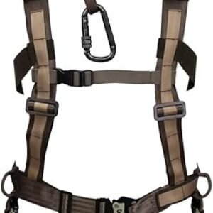 Summit Treestands Men's Pro Safety Harness, Medium, Black (SU83081)