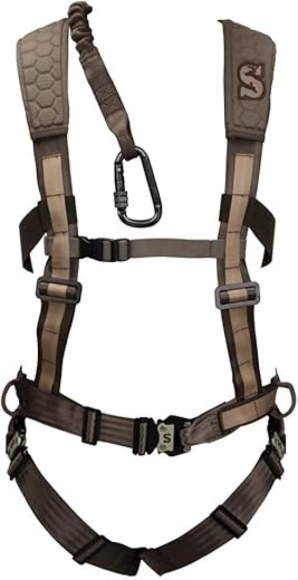 Summit Treestands Men's Pro Safety Harness, Medium, Black (SU83081)