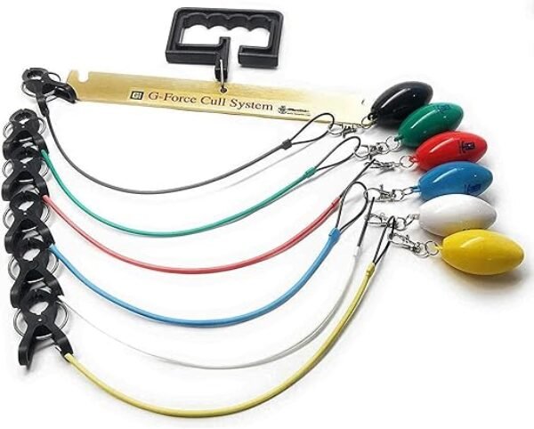 T-H Marine G-Force Conservation Cull System Gen 2 | Eco-Friendly Color-Coded Fishing Culling System with Precision Fish Weighing Clips | Durable & Reliable Fishing Accessories for Tournament Angling