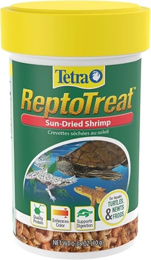 Tetrafauna ReptoTreat Gammarus 1.35 Ounce, Shrimp Treat For Aquatic Turtles, Newts And Frogs
