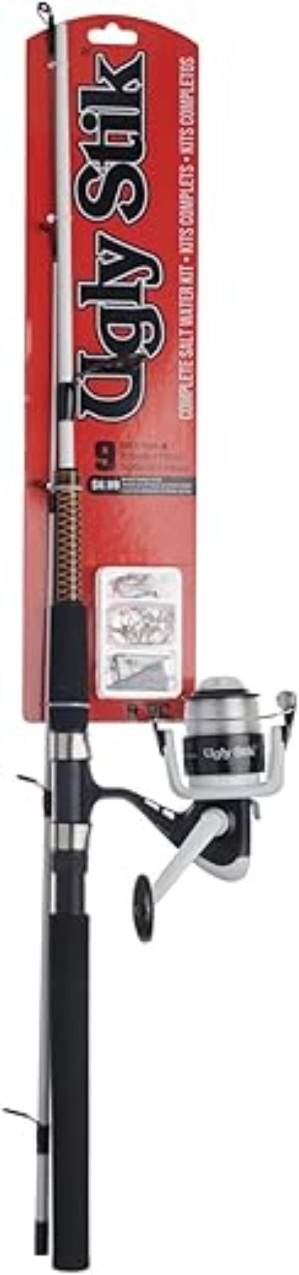 Ugly Stik Complete Spincast Reel and Fishing Rod Kit