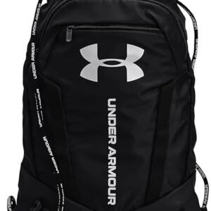 Under Armour Unisex-Adult Undeniable Sackpack , Black (001)/Metallic Silver , One Size Fits Most