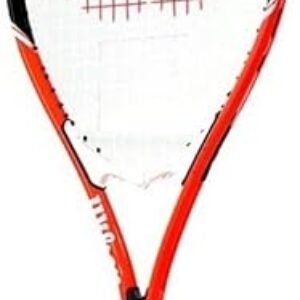 Wilson Federer Adult Recreational Tennis Racket - Grip Size 3 - 4 3/8", Red/White/Black