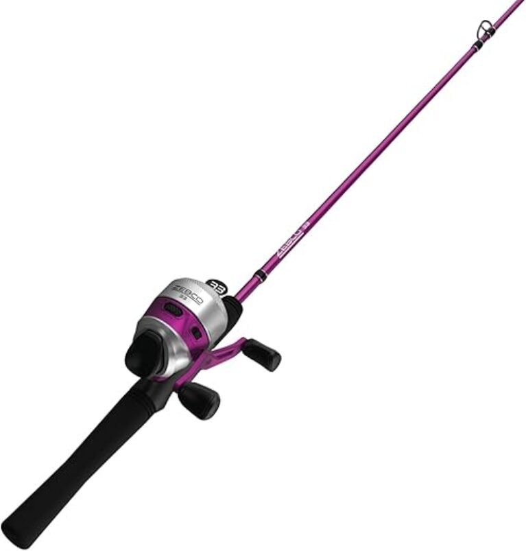 Zebco 33 Spincast Reel and Fishing Rod Combo