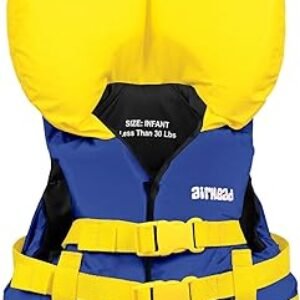 Airhead Infant's General Purpose Life Jacket, Coast Guard Approved, 15-30 lbs