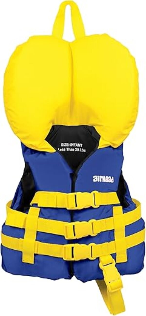 Airhead Infant's General Purpose Life Jacket, Coast Guard Approved, 15-30 lbs