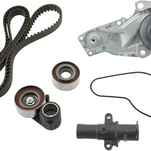 AISIN TKH-002 Engine Timing Belt Kit with Water Pump - Compatible with Select Acura MDX, RDX, RL, RLX, TL, TLX, TSX, ZDX Honda Accord, Crosstour, Odyssey, Pilot, Ridgeline Saturn Vue