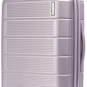 American Tourister Stratum 2.0 Expandable Hardside Luggage with Spinner Wheels, Purple Haze, Carry-on