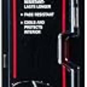 Black Magic 5044819 Midnight Black Extra Dark Tint Film, 2.5% VLT, 25-Inches x 78-Inches