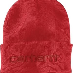 Carhartt Men's Knit Insulated Logo Graphic Cuffed Beanie