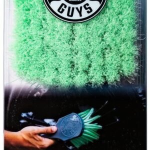 Chemical Guys ACCG08 Wheelie All Exterior Surface and Wheel Brush (Safe for Cars, Trucks, SUVs, RVs, Motorcycles, & More) Green