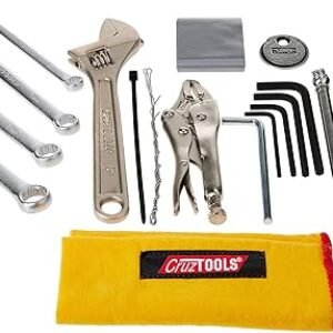 CruzTOOLS EKM1 EconoKIT M1 Tool Kit for Japanese Metric Motorcycle, ATV, UTV