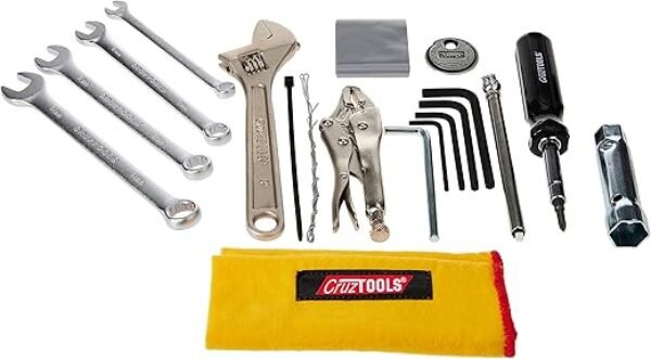 CruzTOOLS EKM1 EconoKIT M1 Tool Kit for Japanese Metric Motorcycle, ATV, UTV
