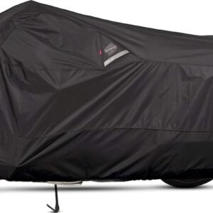 Dowco Guardian 50003-02 WeatherAll Plus Indoor/Outdoor Waterproof Motorcycle Cover: Black, Large