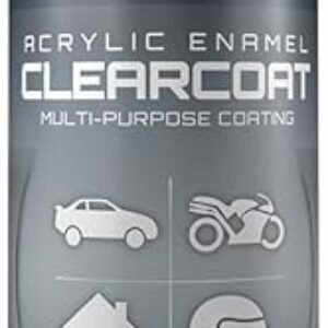 Dupli-Color DA1692 Multi-Purpose Acrylic Enamel Spray Paint - Crystal Clear - 12 oz. Aerosol Can