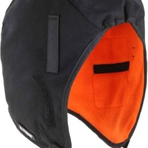 Ergodyne N-Ferno 6850 Winter Hard Hat Liner - 2-Layer, Fleece-Lined, Cotton Shell, Reg-Length