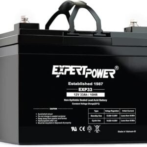 ExpertPower 12v 33ah Rechargeable Deep Cycle Battery [EXP1233 ]