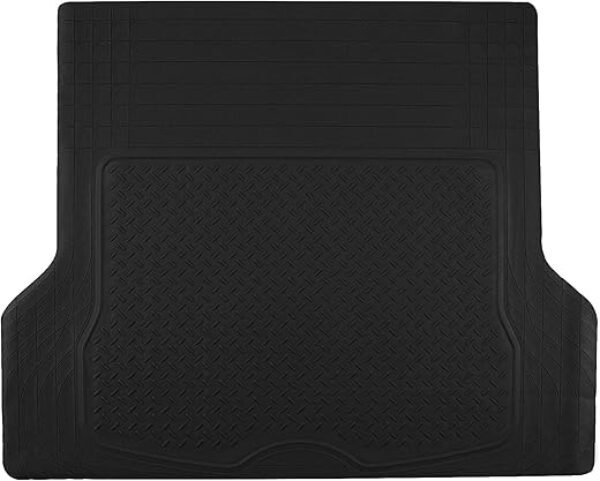 FH Group ClimaProof Universal Cargo Mat – All-Weather, Trimmable Trunk Mat (54.5" W x 44" D) – Fits Most Cars, SUVs & Trucks – Black
