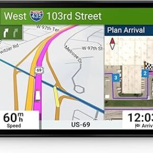 Garmin d?zl OTR610, Large, Easy-to-Read 6 GPS Truck Navigator, Custom Truck Routing, High-Resolution Birdseye Satellite Imagery, Directory of Truck & Trailer Services