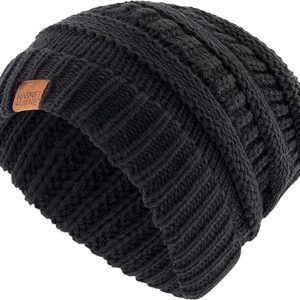Market & Layne Beanies Women Warm Winter Beanie for Women Thick Chunky Knit Beanie Hats for Women Winter Hats for Women