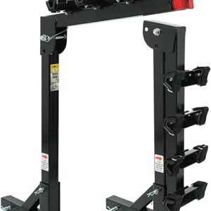 MaxxHaul 70210 Hitch Mount Bike Rack 4-Bike Rack, Black For Cars Trucks SUV's Minivans, Large