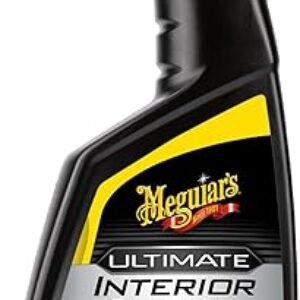 Meguiar's G16216 Ultimate Interior Detailer, Protects Interior Surfaces from Dirt and Grime, Leaves Your Surfaces Protected from UV Rays and Giving It a Lasting Finish, 15.2 Oz Spray Bottle
