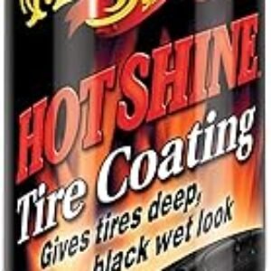 Meguiar's Hot Shine High Gloss Tire Coating, Give Tires a Deep Wet Shine and Long-Lasting Protection with an Advanced Self-Spreading Formula, 15 Oz Aerosol Spray Can