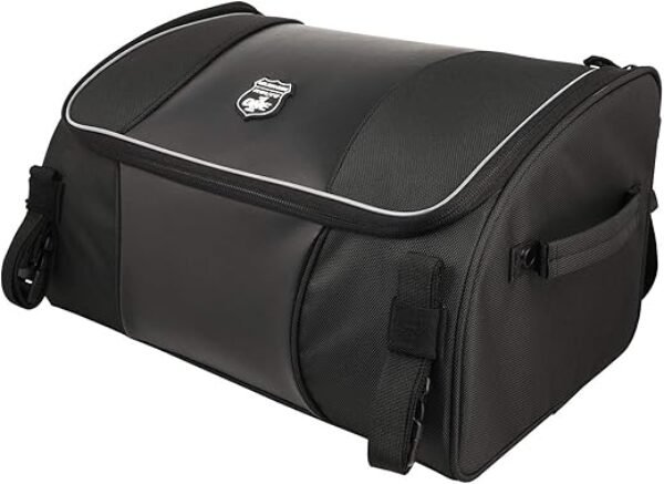 Nelson Rigg NR-250 Route 1 Traveler Lite Tour Trunk Bag, Harley Davidson Ultra, Indian Roadmaster, Honda Goldwing, Black