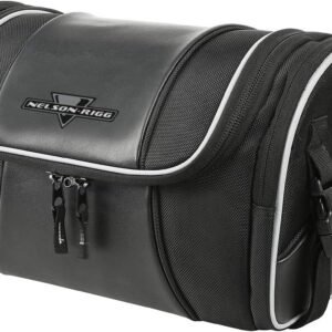 Nelson Rigg Route 1 Day Trip Backrest/Sissy Bar Rack Bag; Fits Harley Davidson, Indian, Yamaha & Suzuki Motorcycles