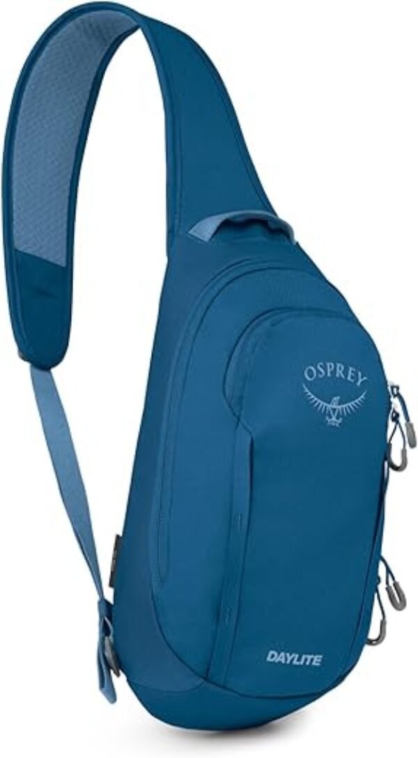Osprey Daylite Shoulder Sling Bag, Night Shift Blue – Compact Crossbody Sling Backpack for Everyday Carry, Festivals, and Travel – Lightweight, Comfortable Fit for Hands-Free Convenience