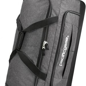 Pacific Gear Rolling Duffel Wheels, 30-inch Luggage, Hockey Bag, Heavy Duty
