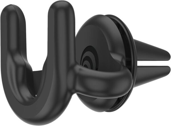 PopSockets Phone Mount for Car, Car Vent Phone Mount, Vent Mount for Phone - Black