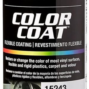 SEM Paints SEM15243 Satin Black Color Coat Aerosol 12 Ounce (Pack of 1)