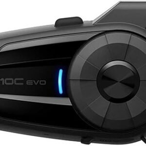 Sena 10C EVO Motorcycle Bluetooth Camera & Communication System with HD Speakers